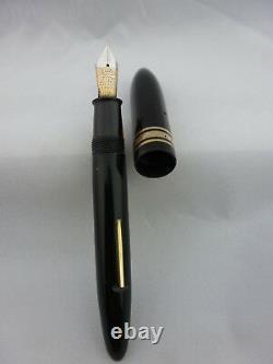 Sheaffer Oversize Balance in Black with Triple Cap Bands