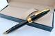 Sheaffer Snorkel Pfm Iii O/size Fountain Pen Black C1960 F/restored With Case