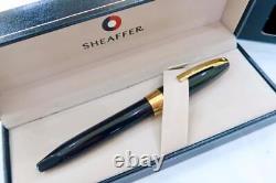 Sheaffer Snorkel Pfm III O/size Fountain Pen Black C1960 F/restored With Case