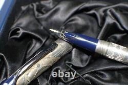 Sheaffer Stars of Egypt Limited Ed Sterling Silver Fountain Pen #18/360 18Kt Nib