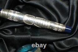 Sheaffer Stars of Egypt Limited Ed Sterling Silver Fountain Pen #18/360 18Kt Nib