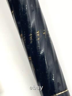 Sheaffer Targa Fountain Pen 1083 Laque Black Spiral READ 23 Pictures! Vintage