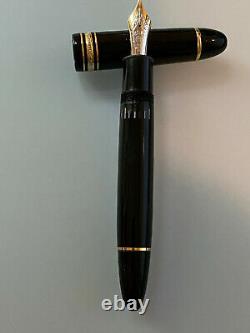 Slightly Used Montblanc Meisterstuck 4810 Fountain Pen 14k Gold Nib 585