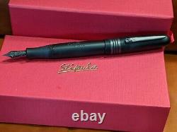 Stipula Etruria Gorilla Black Fountain Pen, Medium Nib, New In Box FREE SHIPPING