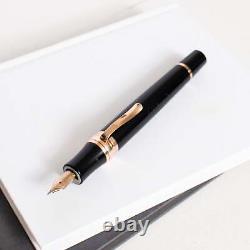 Stipula Leonardo da Vinci Mars Black & Rose Gold Fountain Pen