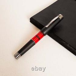 Stipula Ventidue-22 Tocco Ferro Deluxe Black Steel Fountain Pen