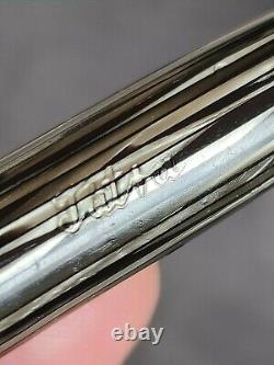 TATRA Black Green Striated Fountain Pen Made in Czechoslovakia 1930s
