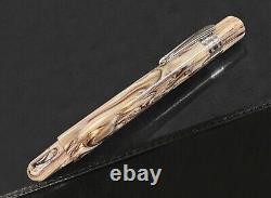 Taccia Covenant SE Parchment Swirl Fountain Pen with a Fine nib