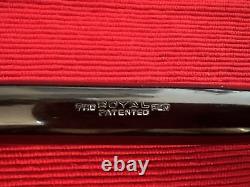 The Royal Pen Fountain Pen Black IN Piston With Pouch Marking Vintage