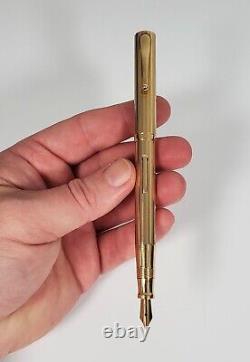 Tiffany & Co. 14k gold vintage art-deco fountain pen