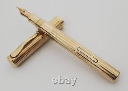 Tiffany & Co. 14k gold vintage art-deco fountain pen