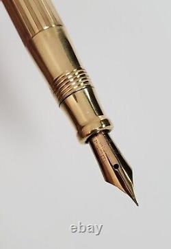 Tiffany & Co. 14k gold vintage art-deco fountain pen