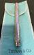 Tiffany & Co. Fountain Pen Sterling Silver Leaf Etched Rare