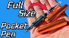 Uniquely Sized Pocket Pen Penquisition Touchstone Fountain Pen Review