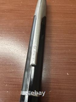 VINTAGE NAMIKI FACETED VANISHING POINT FOUNTAIN PEN BLACK BODY COLOR -Excellent