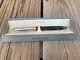 Very Nice Vintage Sheaffer Snorkel Clipper Fountain Pen Black White Dot With Box