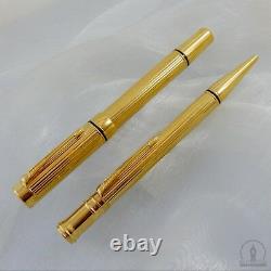 Very Rare Parker Duofold Presidential Specimen Ballpoint & Fountain Pen UK 1992