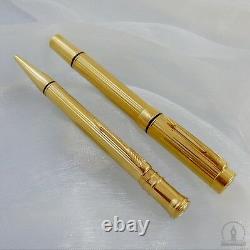 Very Rare Parker Duofold Presidential Specimen Ballpoint & Fountain Pen UK 1992