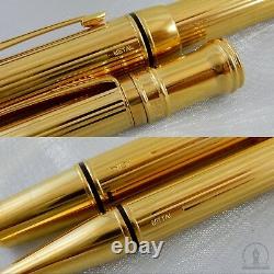 Very Rare Parker Duofold Presidential Specimen Ballpoint & Fountain Pen UK 1992