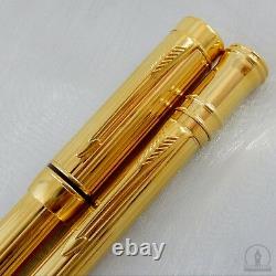 Very Rare Parker Duofold Presidential Specimen Ballpoint & Fountain Pen UK 1992