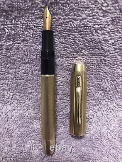Vintage 14k Solid Gold Fountain Pen