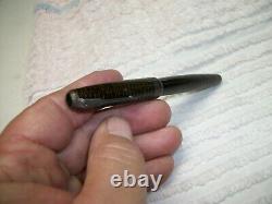 Vintage 1940s- Fountain pen Parker Vacumatic Laminated Golden & Brown Striped