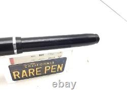 Vintage 1940s Pilot Fountain Pen BLACK CELLULOID 14K FLEXIBLE NIB