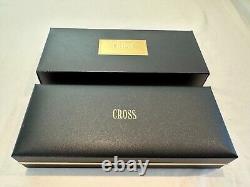 Vintage 22K Gold & Black Lacquer Cross Signature Fountain Pen