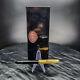 Vintage Aurora 88p Black Fountain Pen Gold Cap 14k Nib