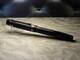 Vintage Black Chased Tiger Gold Fountain Pen-14k Gold B Nib-germany 1950s