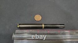 Vintage Black Chilton Fountain Pen, Pneumatic Filler