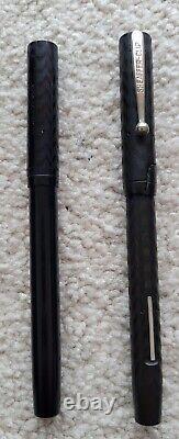 Vintage Black Hard Rubber Pen Lot 5 pieces of BHR pens, various brands