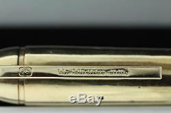Vintage Eversharp Skyline 14k Solid Gold Fountain Pen