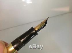 Vintage Eversharp Skyline 14k Solid Gold Fountain Pen