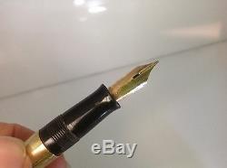 Vintage Eversharp Skyline 14k Solid Gold Fountain Pen