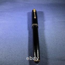 Vintage Geo S Parker Vacumatic Fountain Pen Black Classic