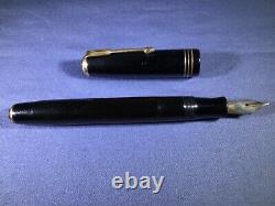 Vintage Geo S Parker Vacumatic Fountain Pen Black Classic