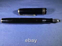 Vintage Geo S Parker Vacumatic Fountain Pen Black Classic