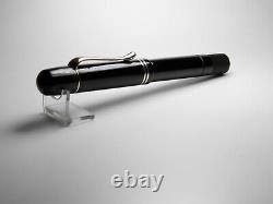 Vintage Jet Black Pelikan 100 Fountain Pen in Box-14K Gold Nib-Germany 1930s