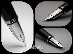 Vintage Lamy 80 Fountain Pen-Matt Black-14K Gold Nib-Made in W. Germany 1970s