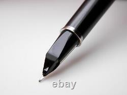 Vintage Lamy 80 Fountain Pen-Matt Black-14K Gold Nib-Made in W. Germany 1970s