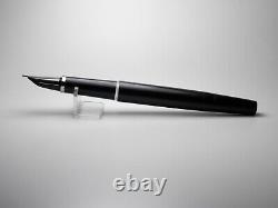 Vintage Lamy 80 Fountain Pen-Matt Black-14K Gold Nib-Made in W. Germany 1970s