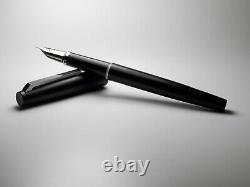 Vintage Lamy 80 Fountain Pen-Matt Black-14K Gold Nib-Made in W. Germany 1970s