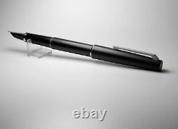 Vintage Lamy 80 Fountain Pen-Matt Black-14K Gold Nib-Made in W. Germany 1970s