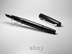 Vintage Lamy 80 Fountain Pen-Matt Black-14K Gold Nib-Made in W. Germany 1970s