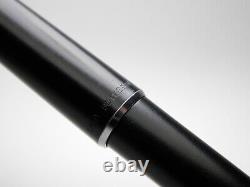 Vintage Lamy 80 Fountain Pen-Matt Black-14K Gold Nib-Made in W. Germany 1970s