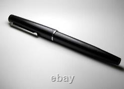 Vintage Lamy 80 Fountain Pen-Matt Black-14K Gold Nib-Made in W. Germany 1970s