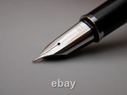 Vintage Lamy 80 Fountain Pen-Matt Black-14K Gold Nib-Made in W. Germany 1970s