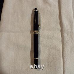 Vintage MONT BLANC Meisterstuck FOUNTAIN PEN 585 14k 4810 Black