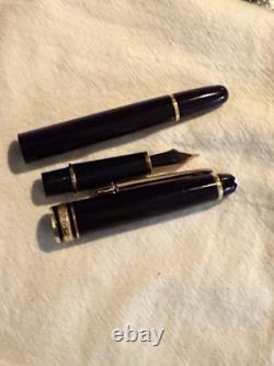 Vintage MONT BLANC Meisterstuck FOUNTAIN PEN 585 14k 4810 Black